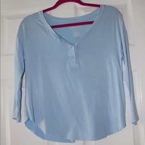 AEO SOFT & SEXY 3/4 LENGTH SLEEVE TEE
